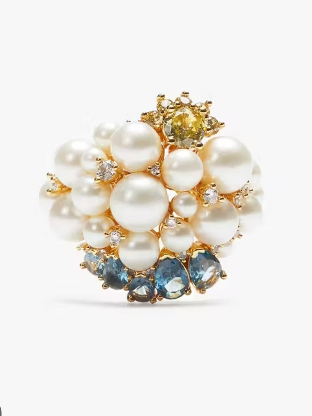 Kate Spade Rain Or Shine Statement Ring Size 7